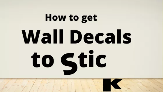 How To Get Wall Decals Stick Vinyl Expressions - How Do You Make Wall Decals Stick Better